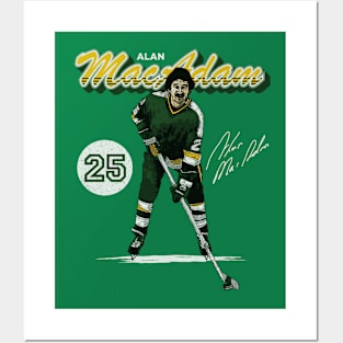 Alan MacAdam Minnesota Retro Script Posters and Art